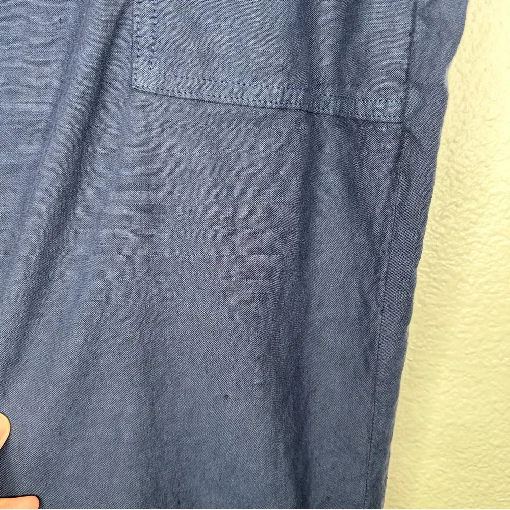 Frank & Eileen Jameson Utility Jogger Italian Performance Linen blue 10